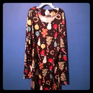 MOKING Christmas Tunic Dress